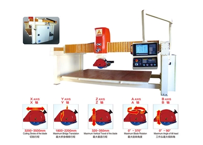五軸五聯(lián)動(dòng)CNC橋切機(jī)